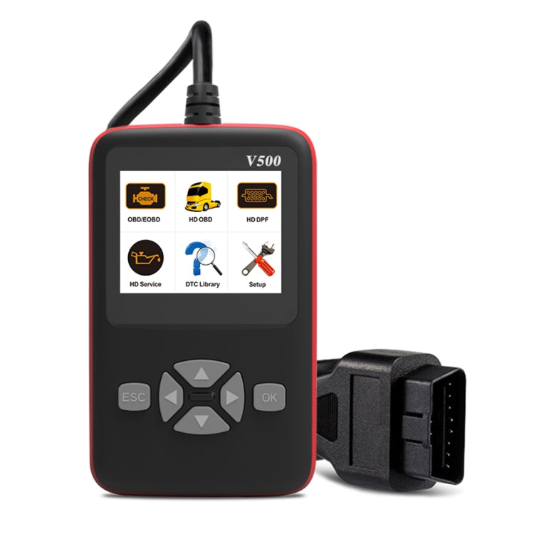 V500 Trunk HD Reading Card Professional OBDII Diagnostic Code Scanner Tool, V500 V500 Trunk HD Reading Card Professional OBDII Diagnostic Code Scanner Tool, V500